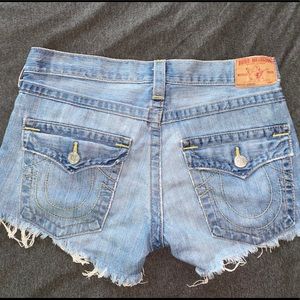 True religion shorts
